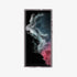 ACS03918 - Galaxy S22 Ultra 5G Case Ultra Hybrid in crystal clear showing the back